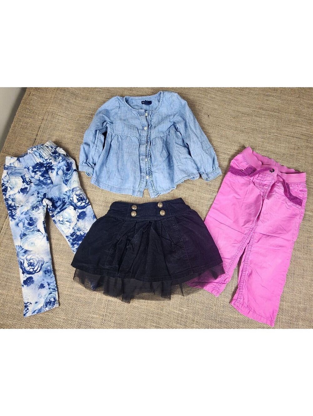 Toddler Girls Clothing Bundle - Size 2 Years - BabyGap and Hanna Andersson